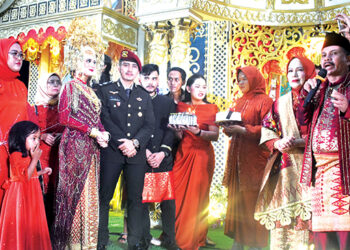 Ketua DPC Partai Demokrat Kota Padang Surya Jufri,S.Sos Baralek Gadang