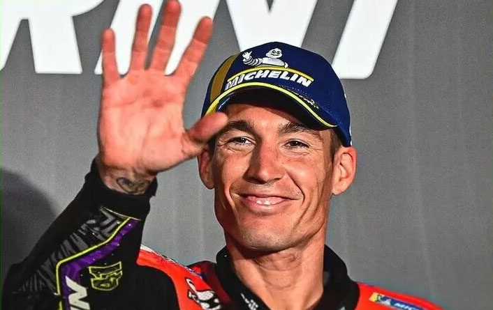 Aleix Espargaro Umumkan Pensiun dari MotoGP, Akhiri Karier Setelah Berkiprah Selama 21 Tahun 1 UMUMKAN PENSIUN— Pembalap senior MotoGP, Aleix Espargaro, mengumumkan bahwa dirinya akan pensiun pada akhir 2024.