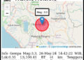 Bukittinggi Diguncang Gempa Tektonik, Tiga Kali dengan Waktu yang Berdekatan