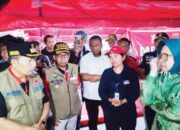 Bupati Agam Sambut Kunjungan Menteri Sosial, Tinjau Bencana Banjir Lahar Dingin