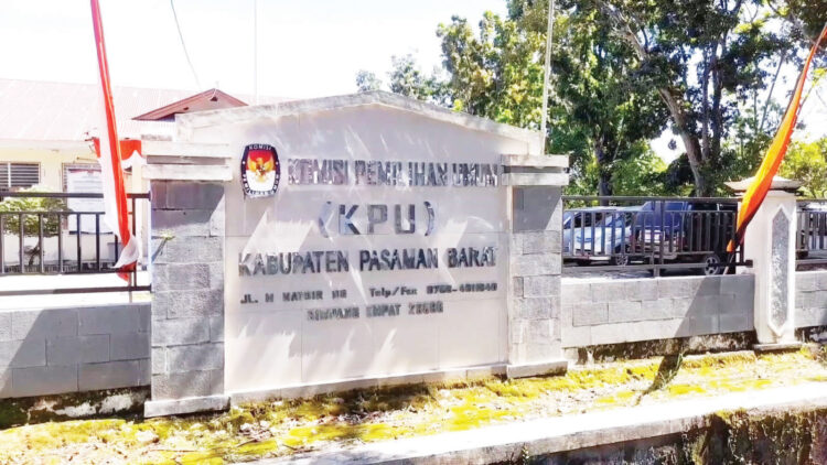 KPU Pasbar Butuh 890 Orang Petugas Pantarlih Pilkada 2024 1 PANTARLIH— KPU Pasaman Barat membutuhkan minimal 890 orang petugas pemutakhiran data pemilih (Pantarlih) untuk Pemilihan Kepala Daerah (Pilkada) 2024 di daerah itu.
