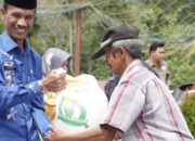 924 Keluarga Penerima Manfaat di Sangir Jujuan, Terima Bantuan Beras Tahap Kedua