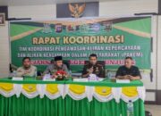 Rakor Pengawasan Aliran Kepercayaan dan Keagamaan Ditabuh di Aula Kejaksaan Negeri  Sijunjung, Kajari: Antisipasi Aliran yang Meresahkan Masyarakat