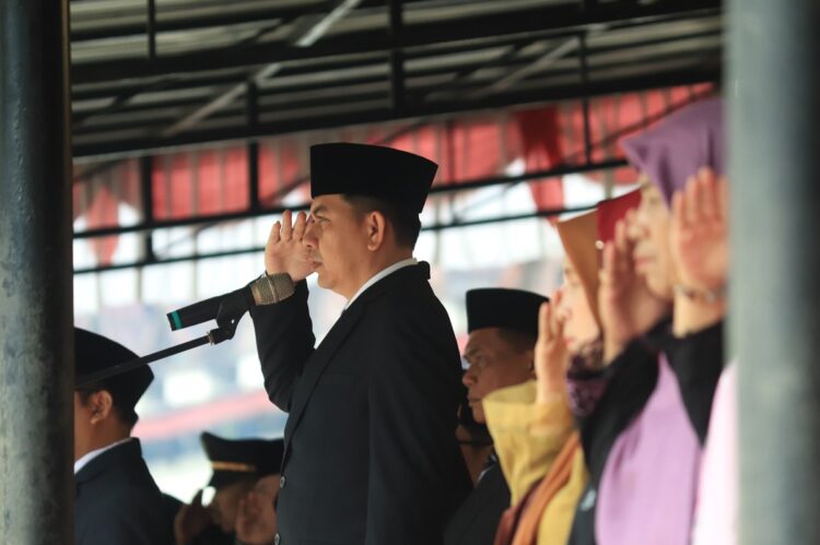 Harkitnas ke 116 Digelar dengan Upacara, Pj Wako Bacakan Amanat Menteri Kominfo 1 UACARA HARKITNAS— Pj Wali Kota Sawahlunto Fauzan Hasan memimpin upacara Peringatan Harkitnas.