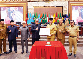 Rapat Paripurna DPRD Provinsi Sumbar, DPRD Tetapkan Substansi Pokok Ranperda RTRW Tahun 2023-2043