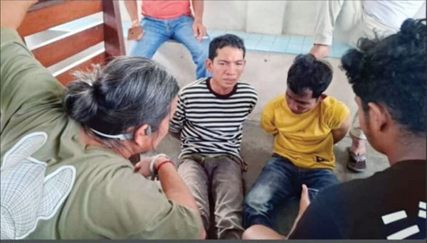 Mencuri Kambing, 2 Sekawan Diringkus Tim Klewang, Beraksi Menjelang Hari Raya Idul Adha 1 CURI KAMBING— Dua pelaku pencuri kambing ditangkap Tim Klewang Polresta Padang.