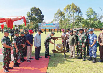 TMMD ke-120 di Tanah Datar Resmi Ditutup, TNI Bersama Masyarakat Bangkit Membangun saat Bencana