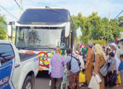 385 Jemaah Haji Agam Kloter 02 Tiba di Kampung Halaman