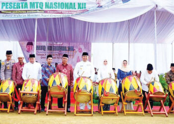 Bupati Buka MTQ ke-XII, MTQ Upaya Membentuk Karakter Generasi Muda Dharmasraya yang Unggul