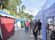 Pj Wako Tinjau Fasilitas Berdagang di SMP 1, Digunakan untuk Merelokasi Pedagang Kuliner