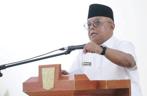 Buka Konsultasi Publik KLHS RPJMD 2025-2030, Sekda: Untuk Kesejahteraan Masyarakat 5 Tahun ke Depan 1 KONSULTASI PUBLIK— Sekda Agam Edi Busti saat membuka Konsultasi Publik KLHS RPJMD 2025-2030, Rabu (19/6).