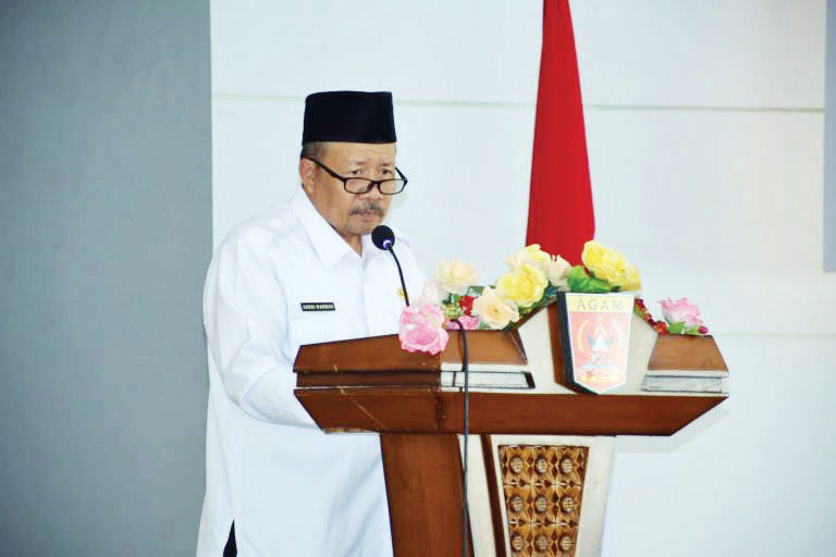 Bupati Agam Tutup Kegiatan Magang II Praja Muda IPDN Kampus Sumbar