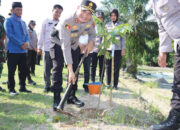 HUT Bhayangkara ke-78, Kapolres Agam Lakukan Penanaman Pohon di Lokasi Wisata