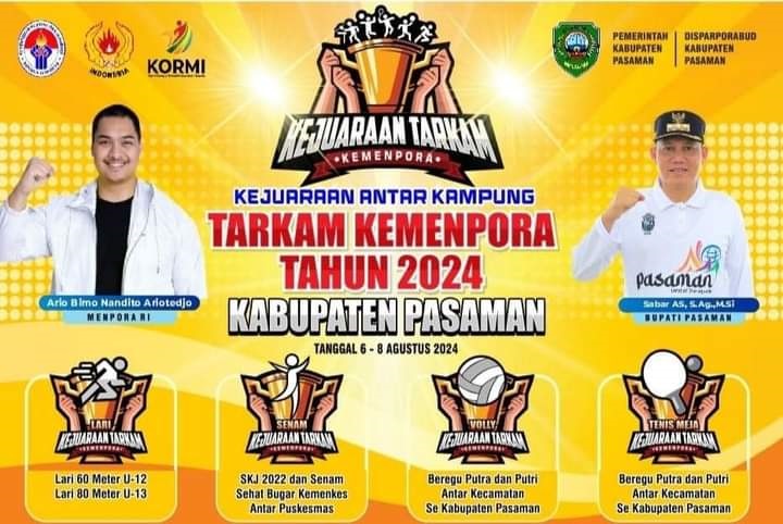 Kejuaraan Tarkam Kemenpora RI 2024 Hadir di Pasaman 1 Kejuaraan Antar Kampung Tarkam Kementerian Pemuda dan Olahraga