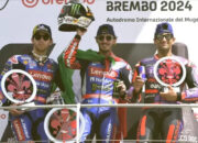 Finis 1-2 di MotoGP Italia, Dua Pembalap Ducati Lenovo Tampil Menawan di Kandang Sendiri