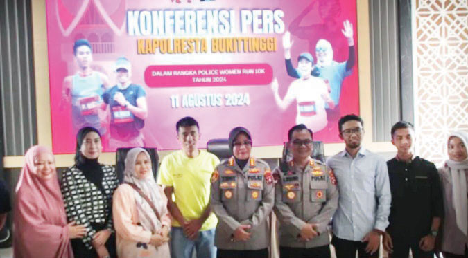 Polresta Bukittinggi Gelar Police Women Run 2024, Targetkan Diikuti 2000 Peserta 1 Police Women Run 2024