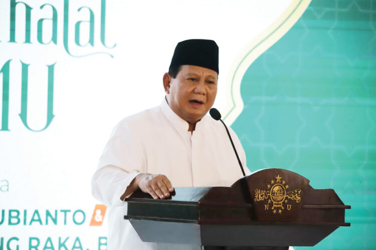 Prabowo Resmi Dukung Khofifah-Emil Maju Pilkada Jatim 2024 1 PRESIDEN TERPILIH— Presiden terpilih 2024 Prabowo Subianto.