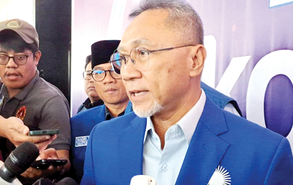 Zulhas: PAN Sepakat Kerjasama dengan Gerindra di Pilgub Sumbar 1 Ketua Umum PAN Zulkifli Hasan atau Zulhas