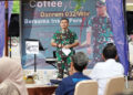 Coffee Morning di Korem 032/Wirabraja, Brigjen TNI Wahyu Eko Purnomo Ajak Media Sukseskan Program TMMD 10 Coffee Morning di Korem 032/Wirabraja, Brigjen TNI Wahyu Eko Purnomo Ajak Media Sukseskan Program TMMD