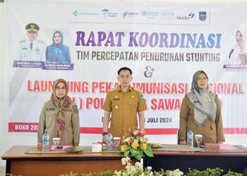 Pimpin Rapat Koordinasi TPPS Kota Sawahlunto, Pj Walikota Fauzan Hasan Tergetkan Prevalensi Stunting 14 Persen Tahun 2024