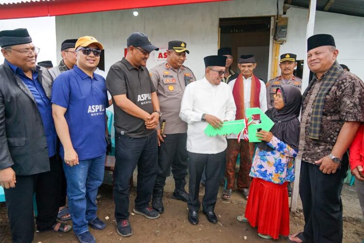 ASPILA Siap Bangun Huntara Bupati Eka Putra Ucapkan Terima Kasih