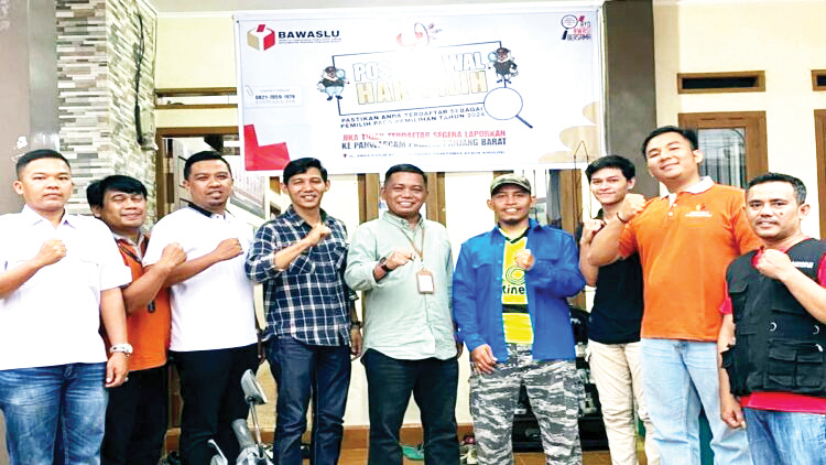 Sambut Pilkada 2024, Bawaslu Padangpanjang Petakan IKP 1 KAWAL HAK PILIH— Posko kawal hak pilih yang di bentuk Bawaslu Padangpanjang sebagai salah satu langkah dalam upaya pencegahan terjadinya pelanggaran pemilu.