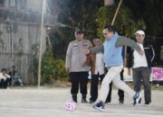 Dukung Kegiatan Bersifat Positif, Bupati Eka Putra Buka Turnamen Futsal Lindbas Cup III