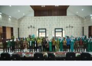 Jajaran Pemkab Solsel Hadiri Pelantikan PC Fatayat NU