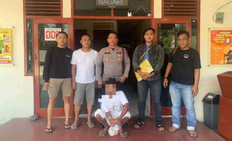 Beraksi Seorang Diri, Pencuri Sapi Ditangkap, Dipancing Toke yang Pura-pura Membeli 1 PENCURI SAPI— Pelaku AP yang terlibat kasus pencurian sapi ditangkap jajaran Polsek Ampek Nagari, Agam.