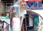 KSB Nagari Panampuang Kumpulkan Dana dan Rehabilitasi Rumah Warga Akibat Bencana Banjir