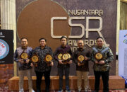 Pertamina Parta Niaga Regional Sumbagut Raih 9 Platinum Elit Nusantara CSR Award 2024