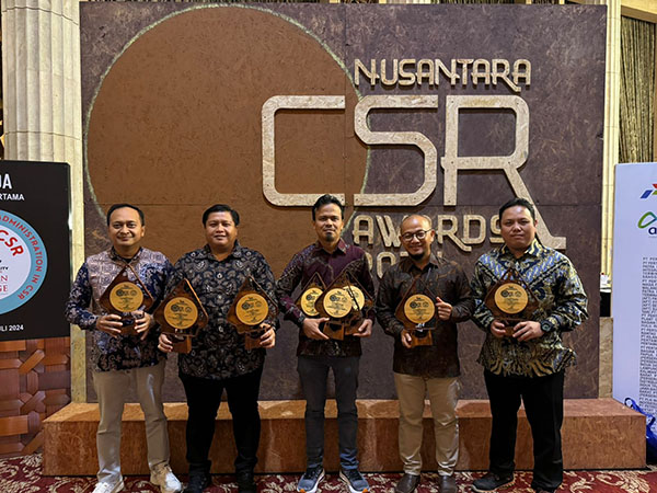 Pertamina Parta Niaga Regional Sumbagut Raih 9 Platinum Elit Nusantara CSR Award 2024 1 PENGHARGAAN- PT Pertamina Patra Niaga Regional Sumbagut meraih penghargaan dalam ajang Nusantara CSR Award 2024 yang diselenggarakan oleh La Tofi School of Social Responsibility.
ist