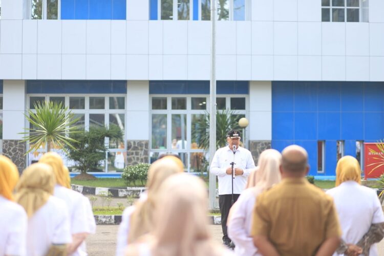 Wako Solok Pimpin Apel Pagi RSUD Serambi Madinah 1 Pimpin Apel Pagi RSUD Serambi Madinah