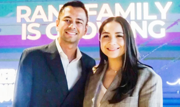 BERSAMA— Raffi Ahmad bersama istrinya Nagita Slavina.