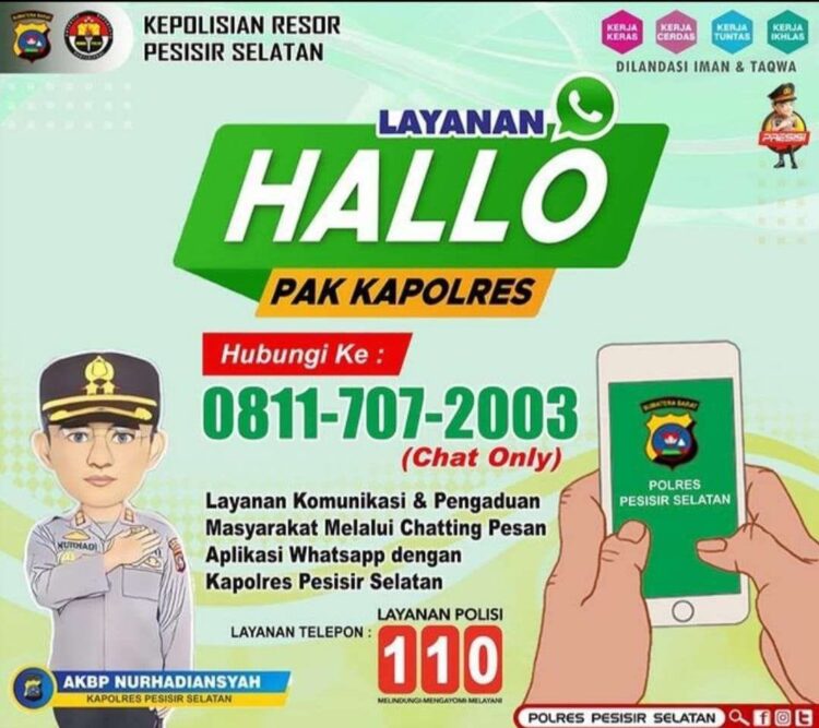 Kapolres Pessel, Jika Ada Ganguan Kamtibmas Ada " Hallo Pak Kapolres Pessel" 1 aa32a96c fcb0 492b bf9d f01137715763