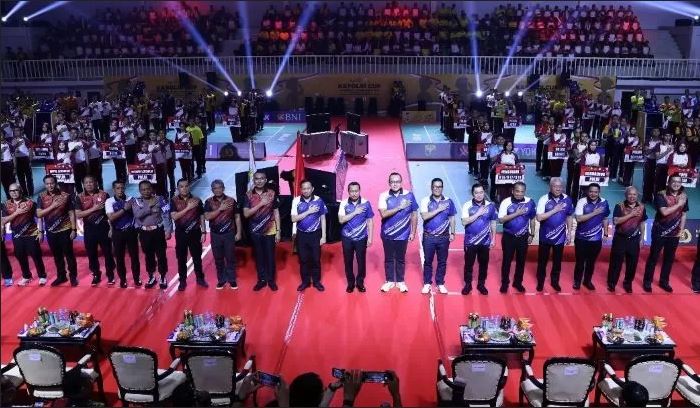 Kapolri Cup 2024, Wadah Pembinaan Bulu Tangkis di Instasi Polri dan Pemain Muda Indonesia 1 TURNAMEN— Turnamen bulu tangkis Kapolri Cup Badminton Championships 2024 mulai bergulir Senin (22/7).