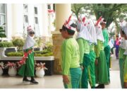 Gerak Jalan Hari Ketiga, Pelajar Solsel Penuh Semangat