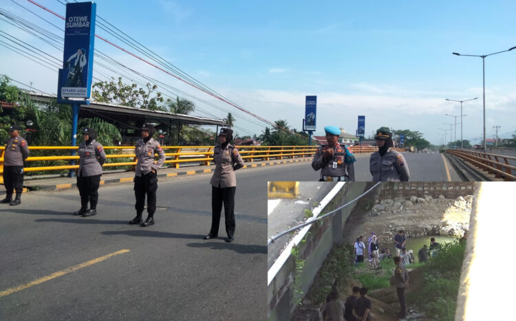 Usut Penyebab Kematian Afif Maulana, Tim Dokter Forensik Gelar Olah TKP di Jembatan Kuranji, Disaksikan Ketua Kompolnas, KPAI hingga Kementerian PPA 1 OLAH TKP—
Tim ahli forensik dari PDFMI melakukan olah TKP di Jembatan Kuranji, untuk menelusuri penyebab tewasnya
Afif Maulana.