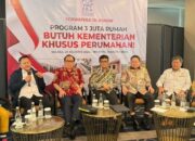 Siap Dukung Program 3 Juta Rumah Prabowo-Gibran