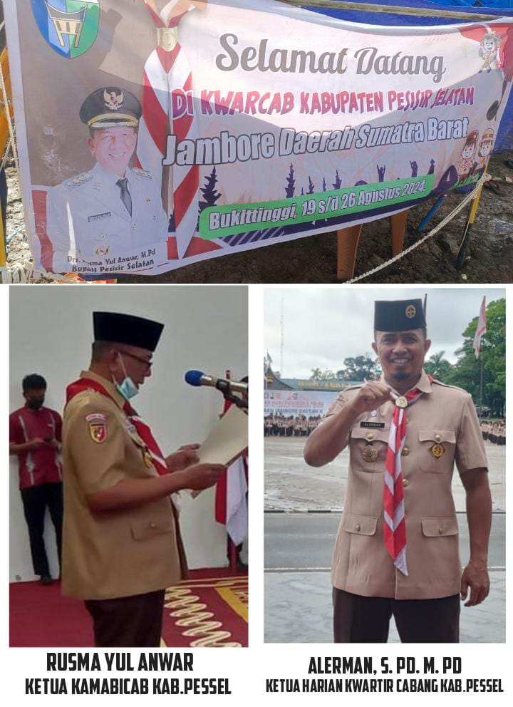 Suport Pimpinan Daerah, Cambuk Bagi Penggalang Kwartir Cabang Pessel Jambore Ke X di Bukittinggi 1 78d365a7 97ea 4a2f 9f42 4496da18bc7a