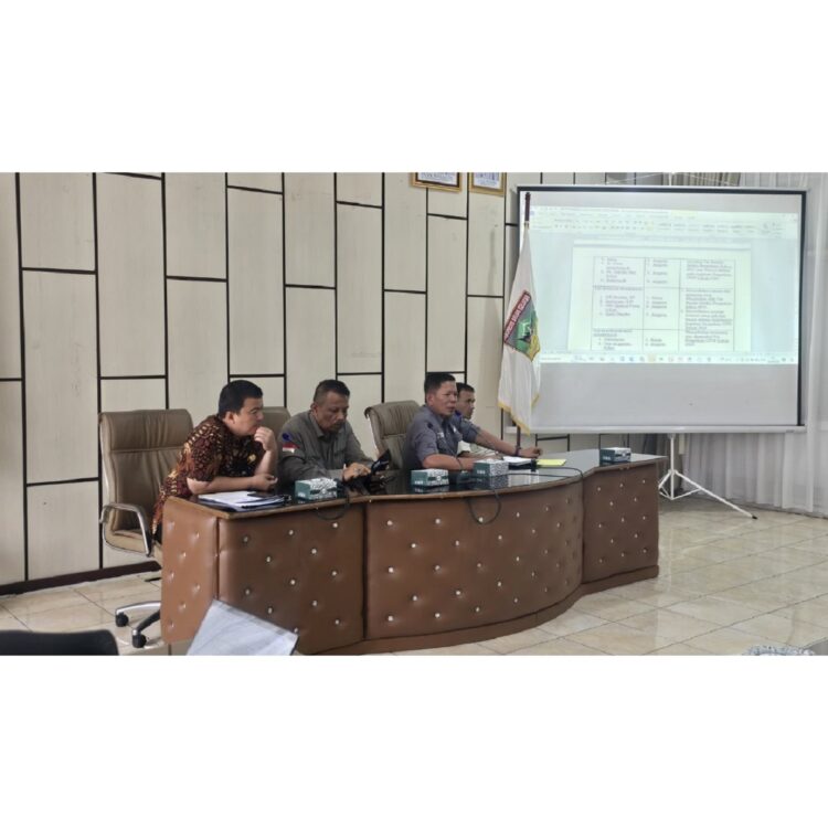 SAMBUTAN—Bupati Solok Selatan melalui Asisten Bidang Administrasi dan Umum, Irwanesa berikan sambutan saat kegiatan kemarin.