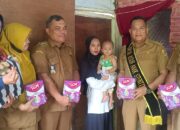 Bagian Program Pemerintah Mencegah Stunting, BAAS Salurkan Bantuan Paket Makanan pada Arsyaka Alfarisqi