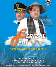 Gagal Penuhi Syarat Dukungan, Ferizal-Dedi Tak Bisa Bertarung di Pilkada Lima Puluh Kota 1 Calon Independen Gagal