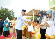 Seragam Gratis Untuk TK-SD-SMP se-Solsel Sudah Rampung Dibagikan, Putaran Terakhir di Kecamatan Sangir Batang Hari