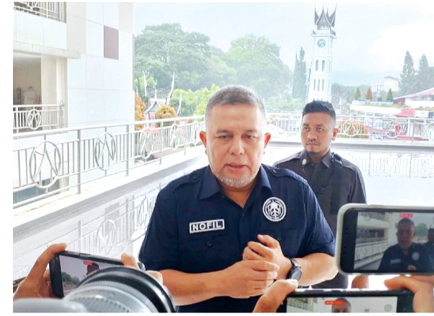 CALON INDEPENDEN— Nofil Anoverta dinyatakan oleh KPU Kota Bukittinggi lolos untuk mendaftar secara resmi maju di Pilkada 2024 melalui jalur non partai atau perseorangan.