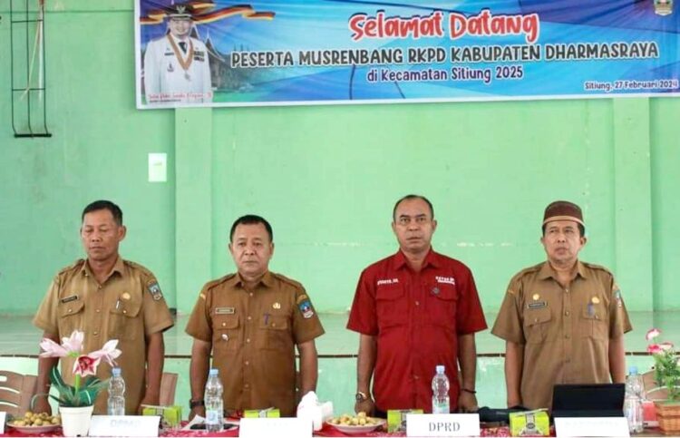 Ketua DPRD Dharmasraya Hadiri Langsung Musrenbang RKPD di Kecamatan Sitiung