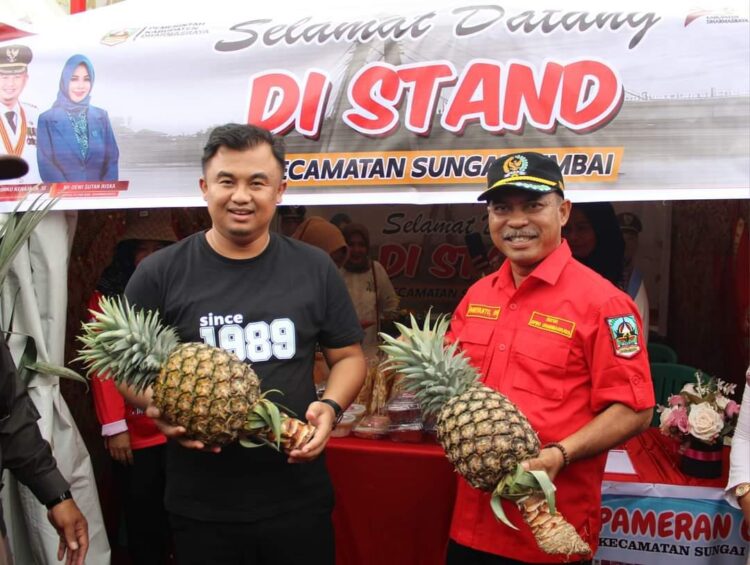 Ketua DPRD Pariyanto Sambut Baik Expo UMKM Dalam Rangka HUT Dharmasraya