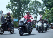Semarakkan HUT RI ke-79, Honda Hayati Gelar Convoy Merdeka