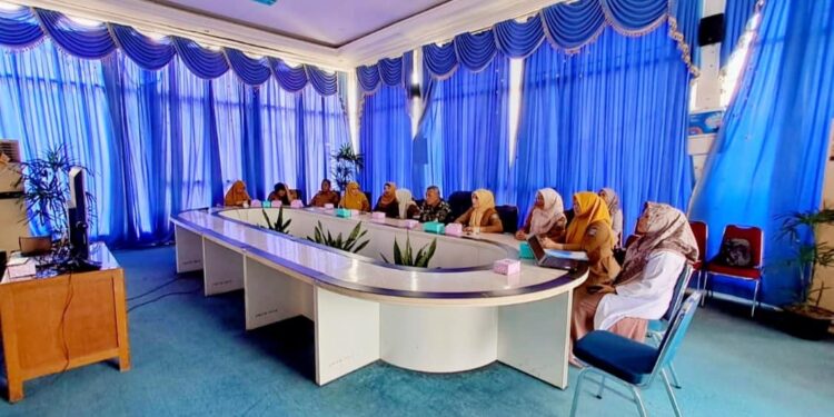 RAKOR INFLASI— Pemkab Pasbar ikuti Rapat Koordinasi (Rakor) Pengendalian Inflasi 2024 secara virtual bersama Kementerian Dalam Negeri (Kemendagri) RI, Senin (26/8) lalu.