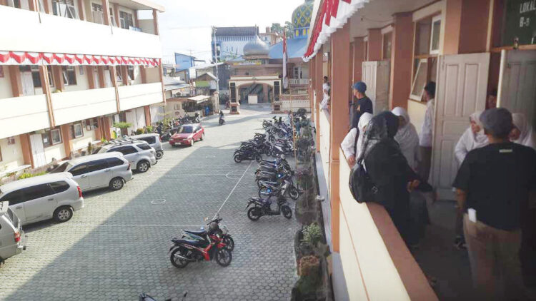 PONDOK PESANTREN— Suasana pondok pesantren Taajul Huffazh di Kecamatan Kamang Magek, Kabupaten Agam